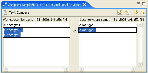 Local History Compare Editor